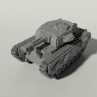 Grim Churchill Main Battle Tank / Flame Tank - Image 3