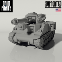 Grim Sherman Main Battle Tank