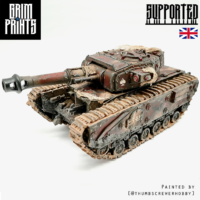 Grim Churchill Main Battle Tank / Flame Tank