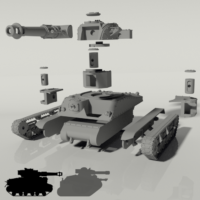 Grim Sherman Main Battle Tank - Image 5
