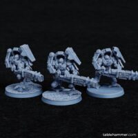 Exo Dwarfs with Ion Cannons