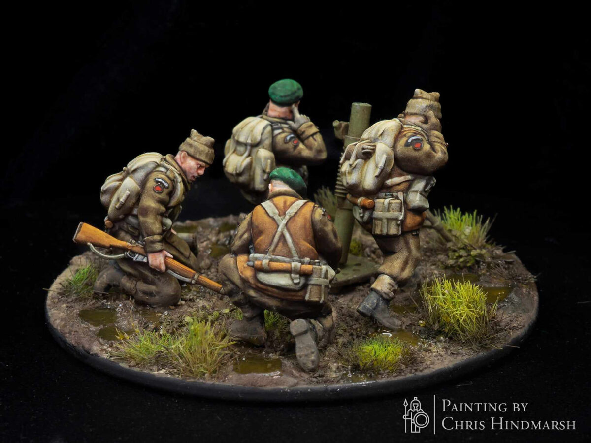 Commando 3" Mortar Team RKX Miniatures - Image 3