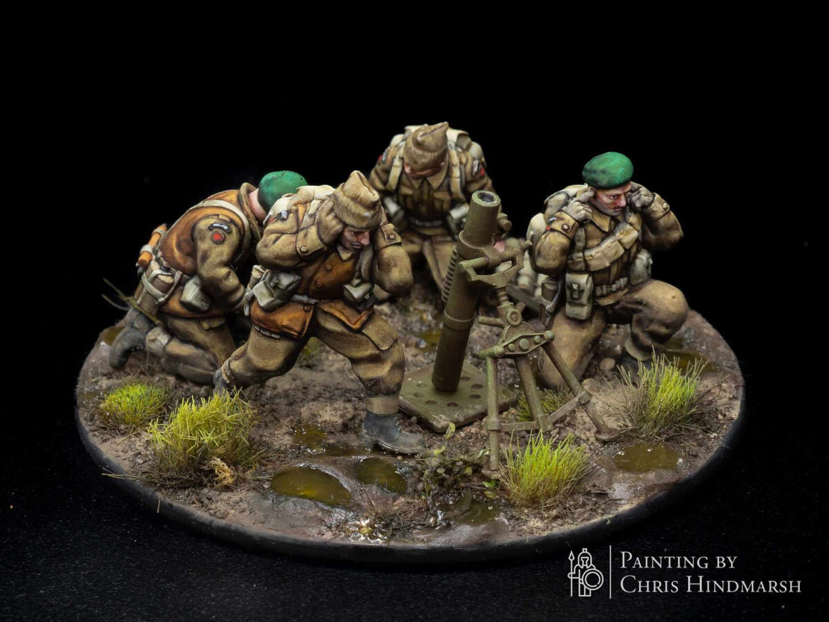 Commando 3" Mortar Team RKX Miniatures - Image 2