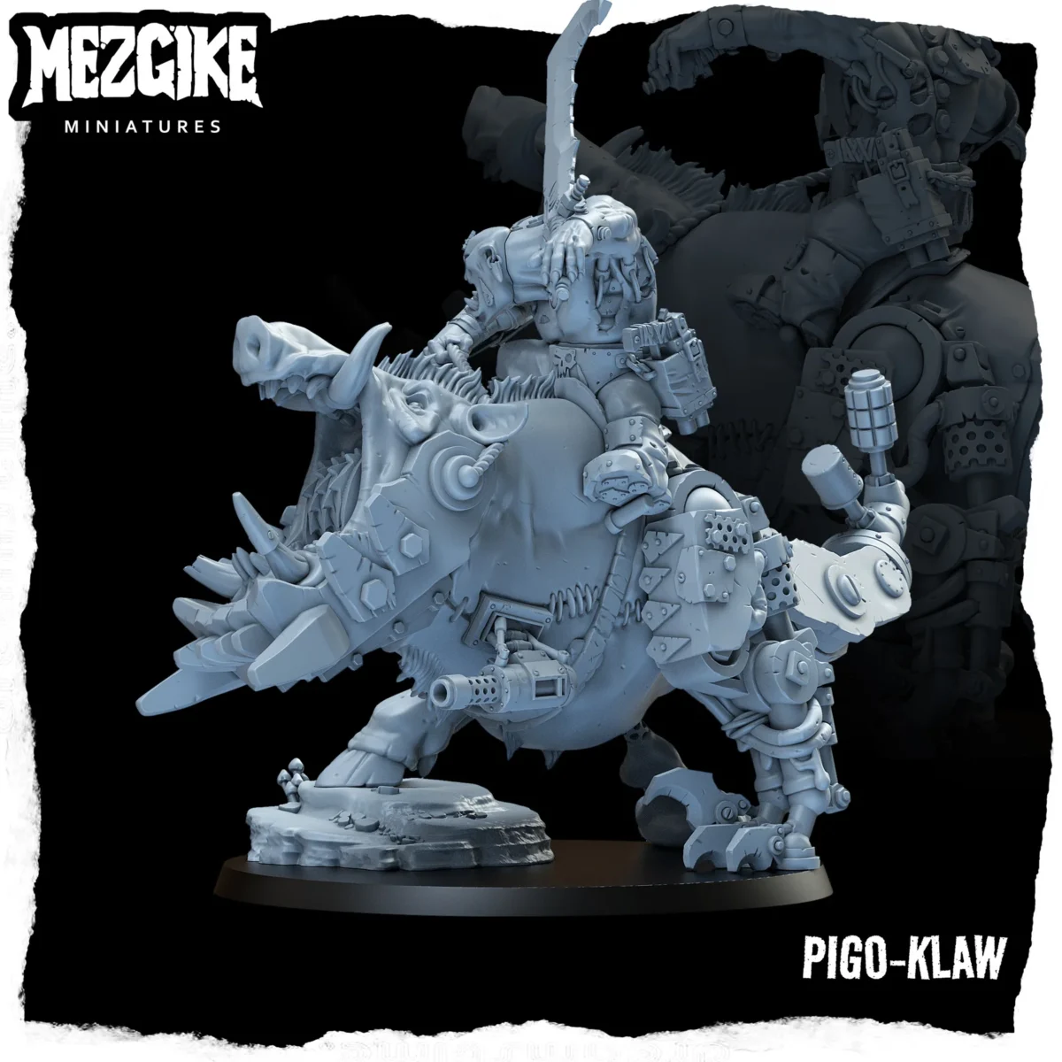 Savage warboss on pigosaur - Image 3