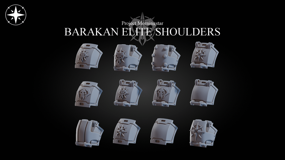Barakan Elite Shoulder Pad Set