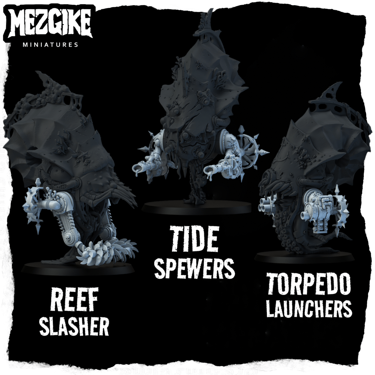 Death Tide Drones Weapon Sets