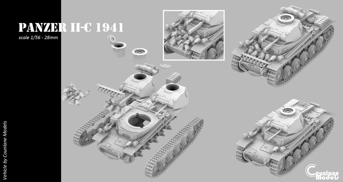 Panzer II C Europe and DAK - Image 3