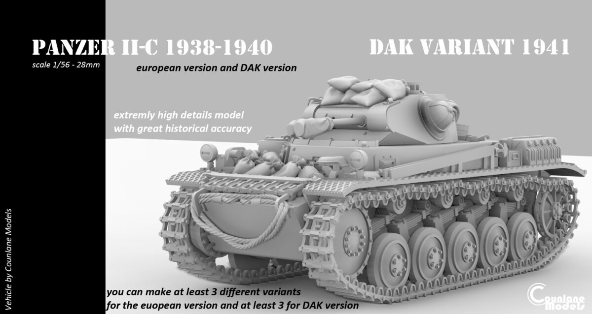 Panzer II C Europe and DAK