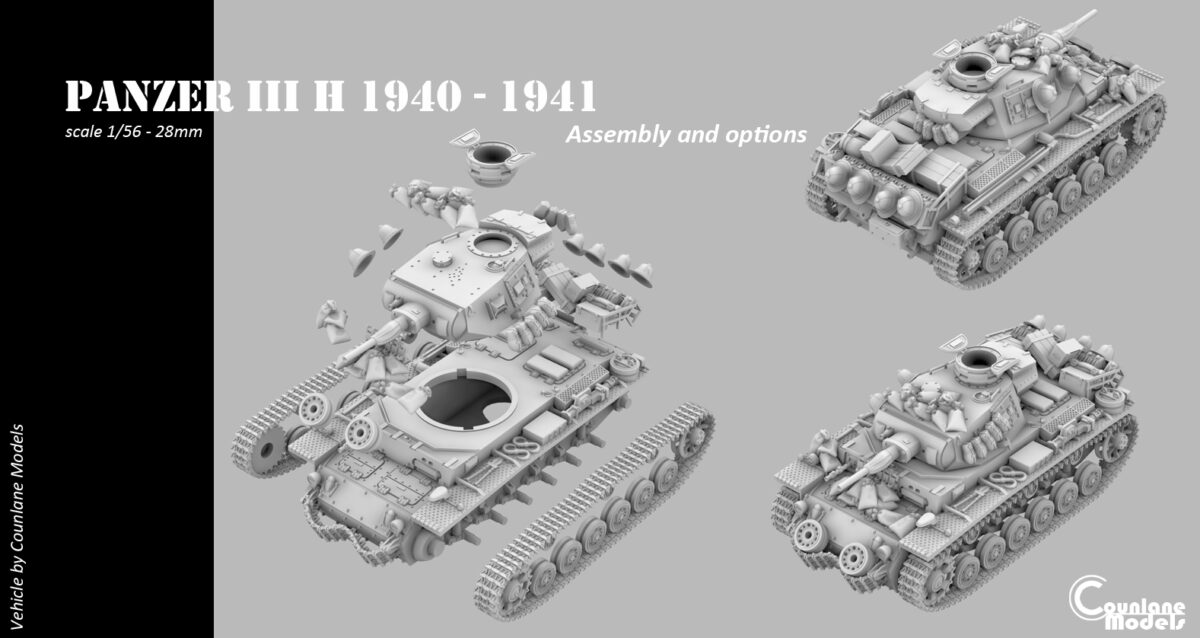 Panzer III H 1940-41 Europe and DAK - Image 4