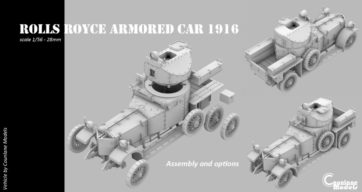 Rolls Royce Armoured Car 1916 - Image 2