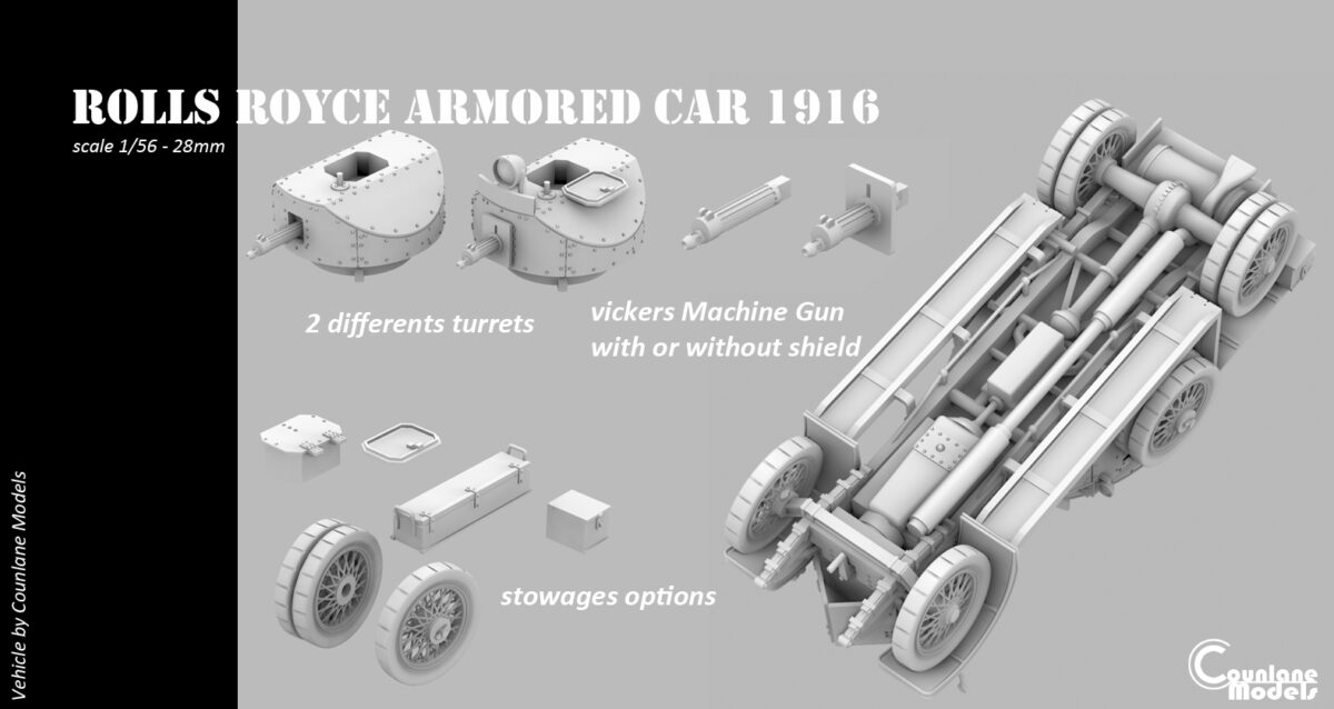 Rolls Royce Armoured Car 1916 - Image 3