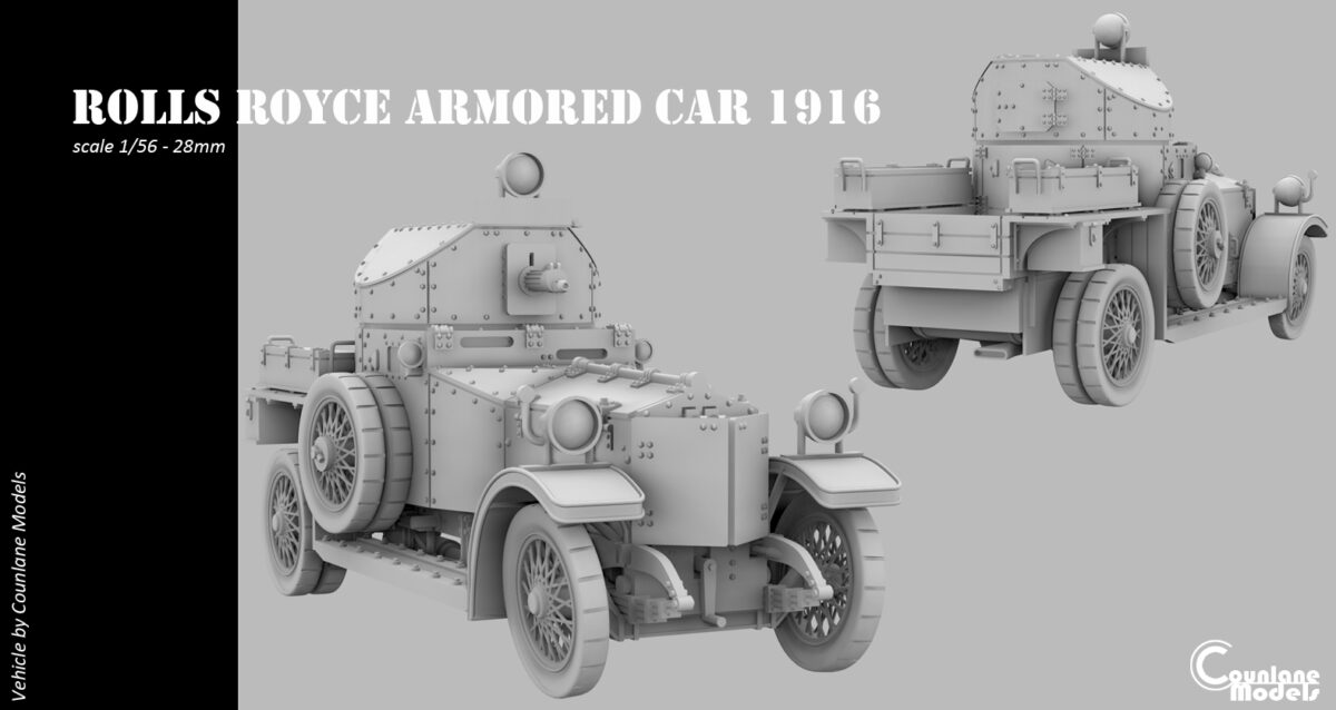 Rolls Royce Armoured Car 1916 - Image 4