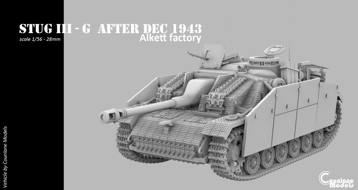 Stug III G after Dec-1943 ALKETT factory