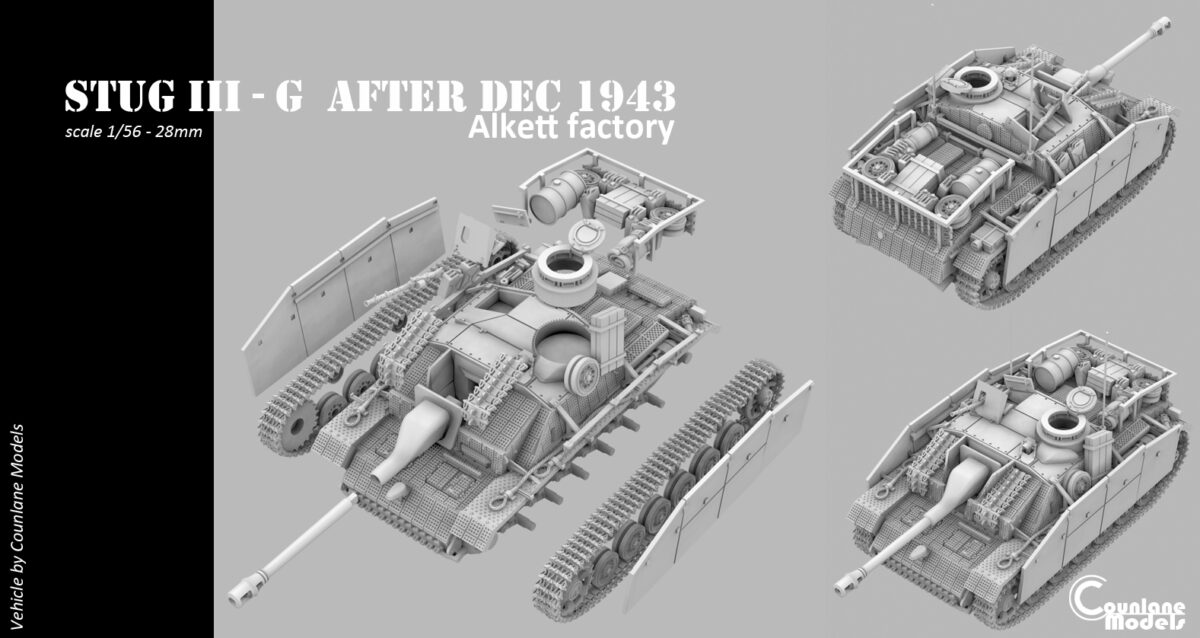 Stug III G after Dec-1943 ALKETT factory - Image 3