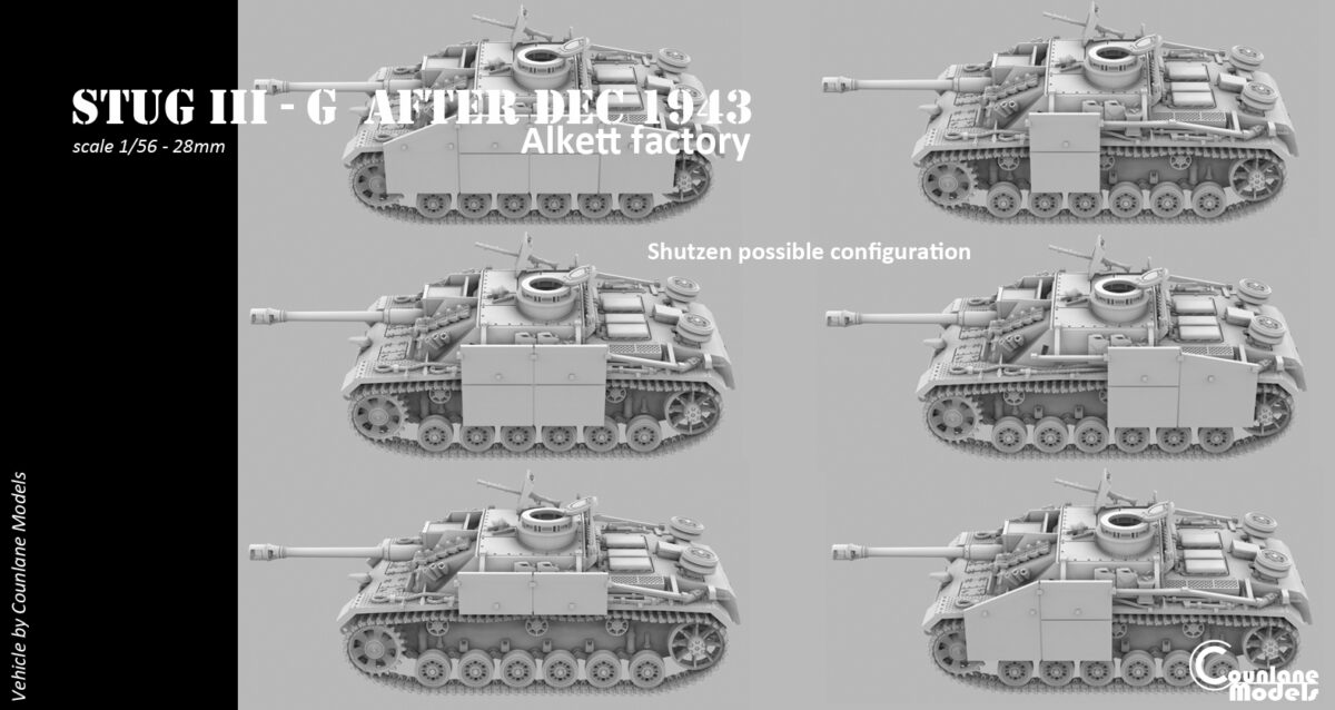 Stug III G after Dec-1943 ALKETT factory - Image 5