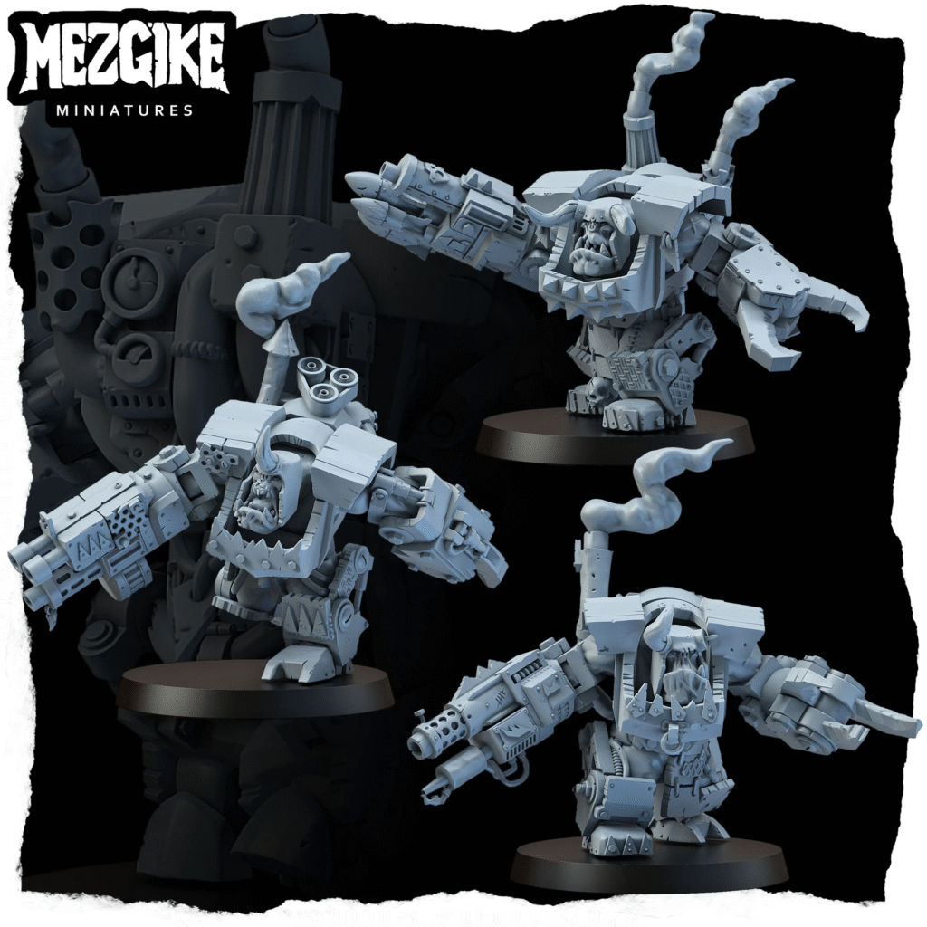 Super armoured lootenants mob 'A'