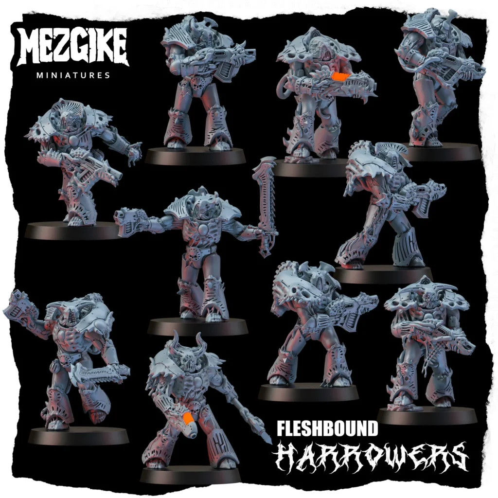 Fleshbound Harrowers Squad 'A'