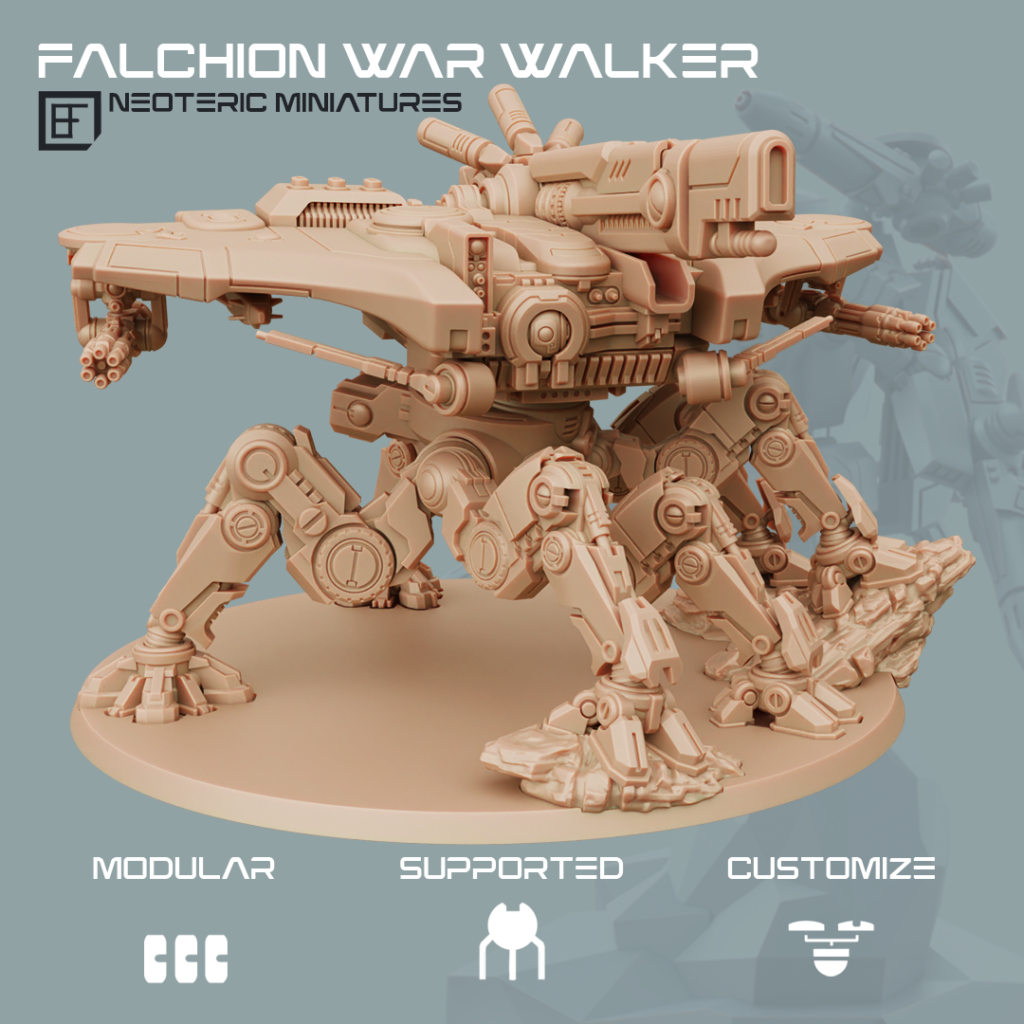Falchion War Walker Multipart Kit
