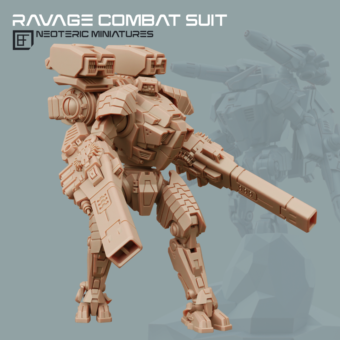 Ravage Heavy Combat Suit Multipart Kit