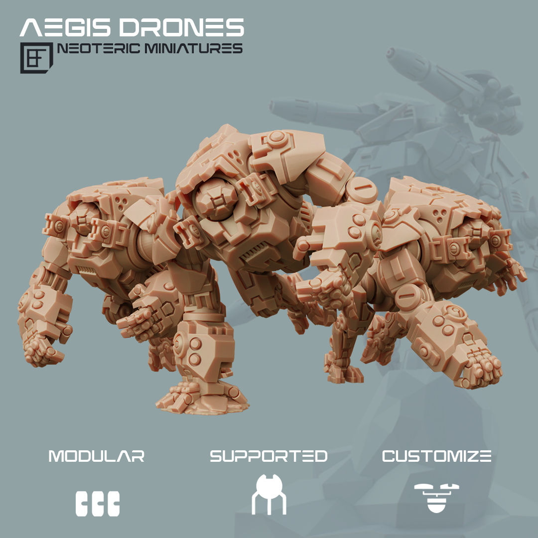 Aegis Drones Multipart Kit