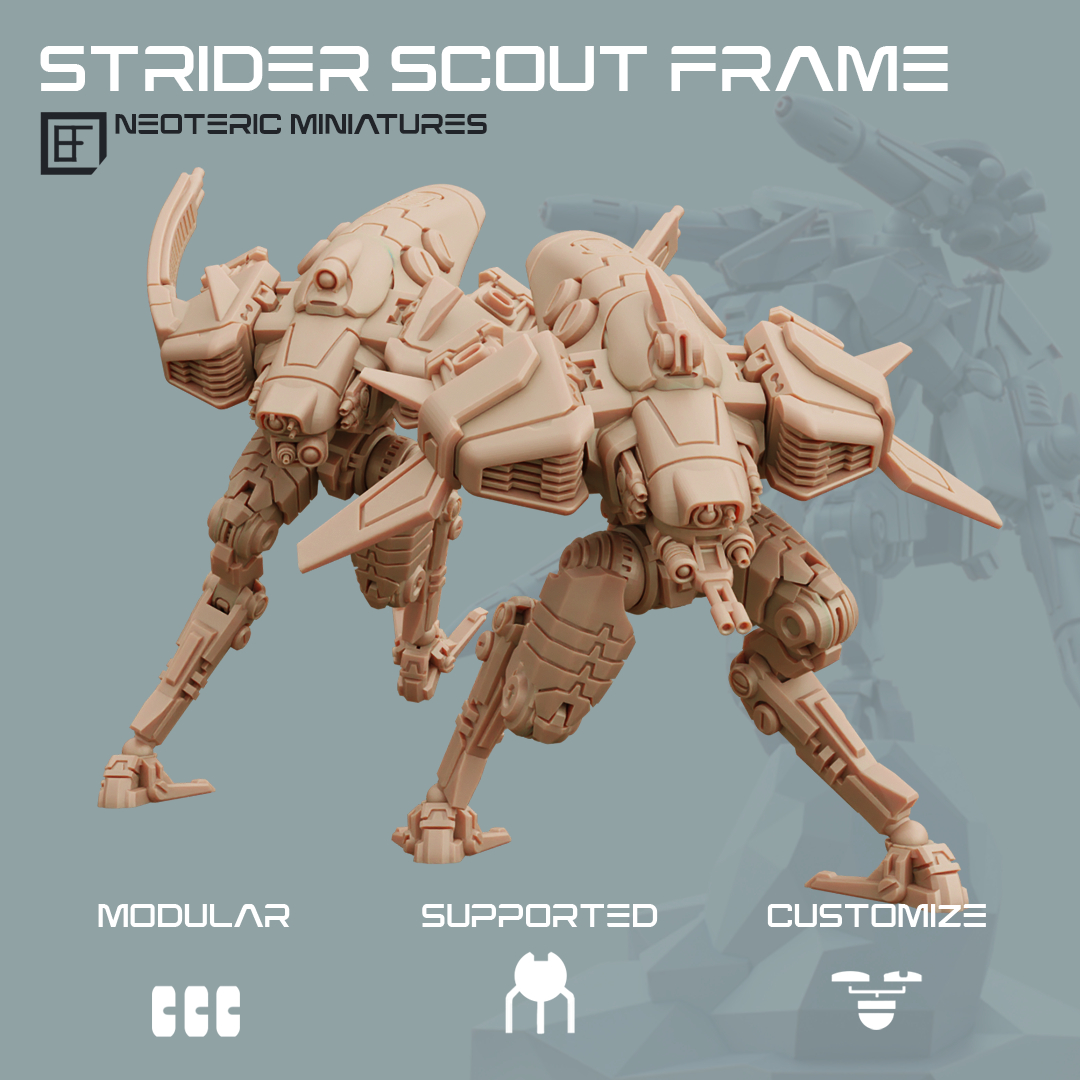 Strider Scout Frame Multipart Kit