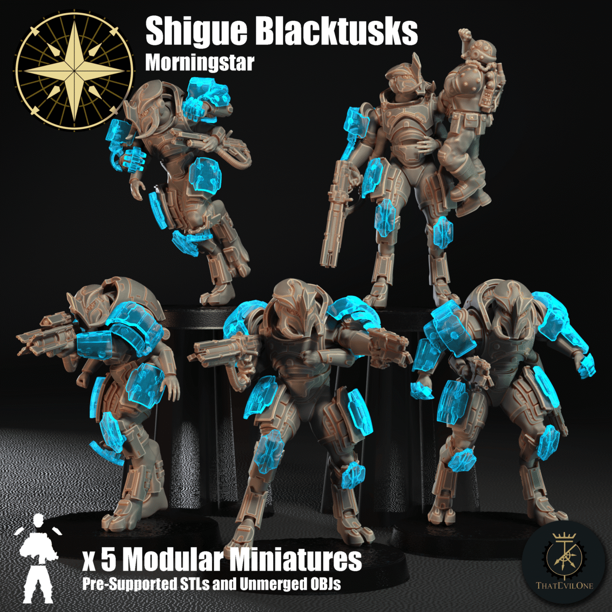 Shigue Blacktusk Kine